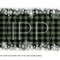 #12 CLEAR 20oz- Green Buffalo Plaid Snow- 9.4" x 8" Pattern Vinyl Wrap (IPP EXCLUSIVE!)